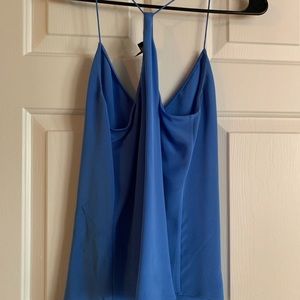 Racerback silk cami J Crew